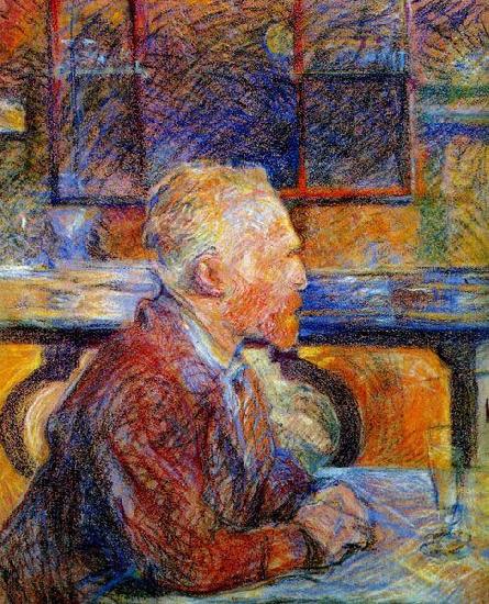 Vincent Van Gogh Vincent van Gogh, pastel drawing by Henri de Toulouse Lautrec